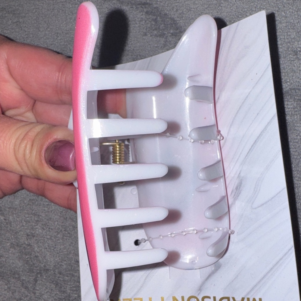 Pink Western Cowboy Boot Hair Claw Clip 💕🤠 - Picture 6 of 6